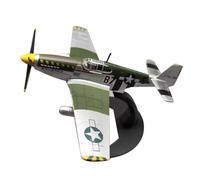 MOOKEENONE 1:72 Alloy WWII North American P-51B Mustang Fighter Model Aircraft Model Simulation Aviation Science Exhibition Model