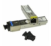 MOOKEENONE 1 Pair 3KM SC Connector SFP Module, 1.25G Single-Mode Fiber SC Simplex Connector 1000BASE BiDi 1310nm/1550nm 3km SFP Transceiver Module SFP-BX03-D
