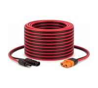 MOOKEERF Solar to XT60i Cable 10AWG - 20FT Solar Panel to XT60i Adapter Connector XT60i-F Extension Cable for Portable Power Station Solar Generator