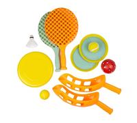 Mookie Activo 5in1 Multiplay Set Ultimate Outdoor Sports Collection for Family Fun, Includes Flying Disc, Scoop and Toss, Catch a Ball, and Bat & Ball Games in Reusable Carry Bag, Ideal for Ages 3+