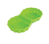sandbox with lid shell 87 x 78 cm green