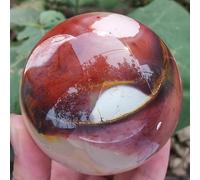Mookite Stone Ball Quartz Crystal Home Office Degaussing Decorative Gem Ornaments (Size : 900-1000g)