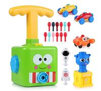 MOOKLIN ROAM Balloon Powered Launch Car, 19 in 1 Balloon Car Toy, Inertia Toy, Fun Inertia Power Car Balloon, Child Gift (Green)
