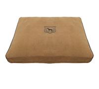 Mool Rectangular Flat Cushioned Dog Bed, Width: 90 cm (35 inches), Brown