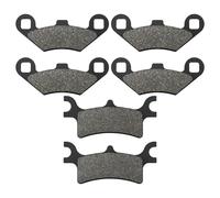 MooLang Front Brake Pads for Polaris Sportsman 400, 450, 500, 600, 700, 800 EFI/HO, ATV 500 - 220002