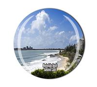Mooloolaba Beach Sunshine Coast Australia Fridge Magnet Crystal Tourist Souvenir Gift Collection Refrigerator Magnetic Sticker