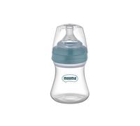 Mooma Kindy Bottle Slow Flow 0-6 months 150ml - Ball Bue
