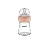 Mooma Kindy Bottle Slow Flow 0-6 months 150ml - Old Rose