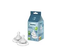 Mooma Kindy Silicone Teats Fast Flow 18+ months Pack of 2