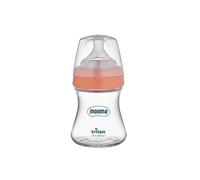 Mooma Neutra Tritan Bottle Slow Flow 0-6 months 150ml - Coral Pink