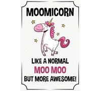 moomicorn like a normal moo moo but more awesome funny cute cool unicorn birthday christmas notebook journal gag gift for moo moo: happy mothers day ... kids grandson granddaughter grandkids