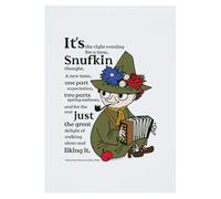 Moomin A New Tune Tales From Moominvalley Snufkin Quote A3 Print Poster Wall Art