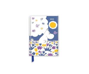 Moomin Among the Flowers 2025 Luxury Pocket Diary Planner - Week to View