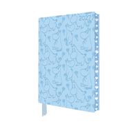 Moomin and Flowers 2027 Artisan Art Vegan Leather Diary Planner - Page to View with Notes