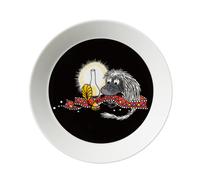 Moomin Arabia Ancestor Moomin plate black