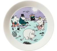 Moomin Arabia - Beach Day Plate 19 cm - Multi