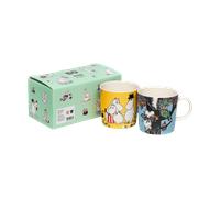 Moomin Arabia Family Cozy & Friends Forever Moomin Mug 2 pieces 30 cl