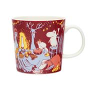 Moomin Arabia - Festive Moments Mug 30 cl - Red