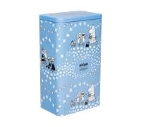 Moomin Arabia Fred Moomin coffee tin 11.2x7.8x19.2 cm Blue