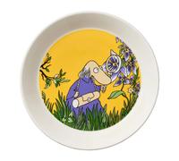 Moomin Arabia Hemulen Moomin plate Ø19 cm Yellow