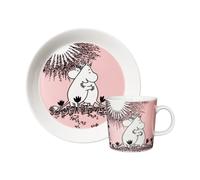 Moomin Arabia Love 30 Years Moomin Mug & Plate 2 pieces