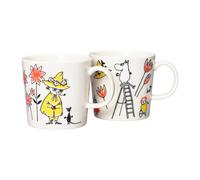 Moomin Arabia Moomin Arabia x Red Cross Moomin mug ABC Mix 2-pack 30 cl