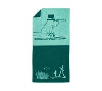 Moomin Arabia Moomin bath towel 70x140 cm Moominpappa teal