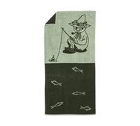Moomin Arabia Moomin bath towel 70x140 cm The Moomin green
