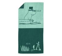 Moomin Arabia - Moomin Bath Towel Moominpappa, 70x140 cm - Green