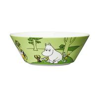 Arabia Moomintroll Moomin bowl Grass green