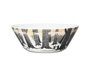 Moomin Arabia - Moomin Bowl, True to its origins, 15 cm - Black