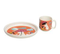 Moomin Arabia - Moomin Childrens Tableware Under the umbrella - Coral