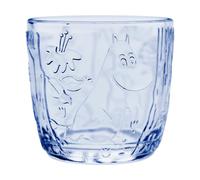 Moomin Arabia Moomin drinking glass 28 cl 2-pack Light blue