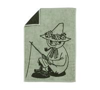 Moomin Arabia Moomin hand towel 50x70 cm The Moomin green