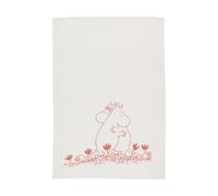 Moomin Arabia Moomin kitchen towel 50x70 cm Love white