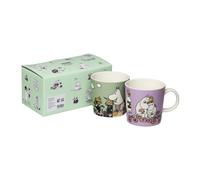 Moomin Arabia - Moomin Mug 30 cl Loving Care & Sweethearts 2-pack - Multi