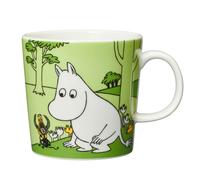 Arabia Moomintroll Moomin mug Grass green