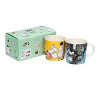 Moomin Arabia - Moomin Mug Family Time & Friends Forever 30 cl 2-pack - Multi