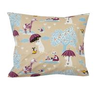 Moomin Arabia - Moomin Pillowcase Under the umbrella - Blue