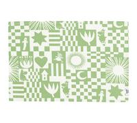 Moomin Arabia - Moomin Placemat Party 31x46 cm, Green - Green