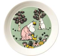 Moomin Arabia - Moomin Plate 19 cm Loving Care - Green