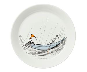 Moomin Arabia - Moomin Plate Ø19 cm, True to its Origins - White