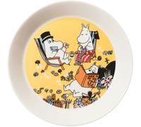Moomin Arabia - Moomin Plate Family Time 19 cm - Multi