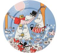 Moomin Arabia - Moomin Serving Plate Family Time 30 cm - Multi