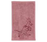 Moomin Arabia - Moomin Towel Sniff Malva 30x50 cm - Pink