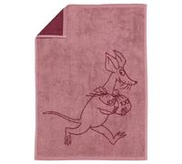 Moomin Arabia - Moomin Towel Sniff Malva 50x70 cm - Pink