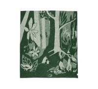 Moomin Arabia Moomin wool throw 130x170 cm Green