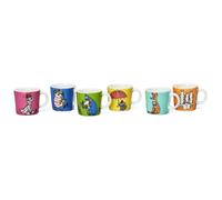 Moomin Arabia - Set With Minimugs 6-pack Classic 3 - Multi