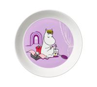 Moomin Arabia Snorkmaiden purple Moomin plate purple