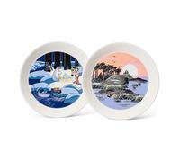 Moomin Arabia Snow lantern & Moomin’s Day 2018 Moomin plate set Ø19 cm